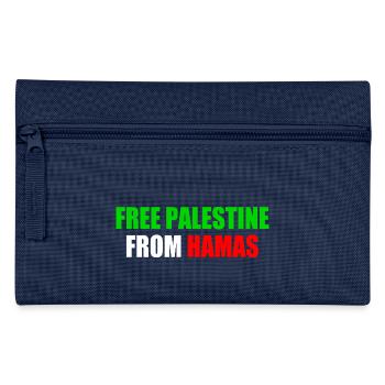 Free palestine - Trousse - marine - Devant