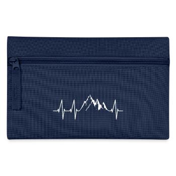 Montagnes Randonnée Ski Snowboard Montagnes Battement de cœur - Trousse - marine - Devant