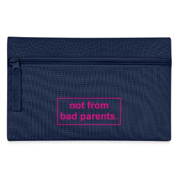 not from bad parents - Pencil Case - navy - Front