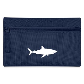 Shark - Federtasche - Navy - Vorne
