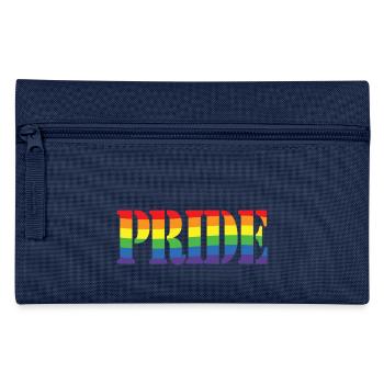 Rainbow Pride - Pencil Case - navy - Front
