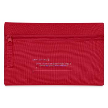 Java Hello World! Geschenkidee - Federtasche - Rot - Vorne