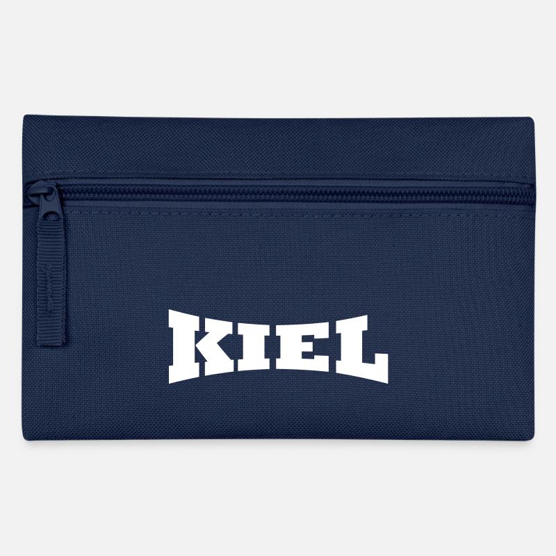 Kiel Schriftzug - Federtasche - Navy