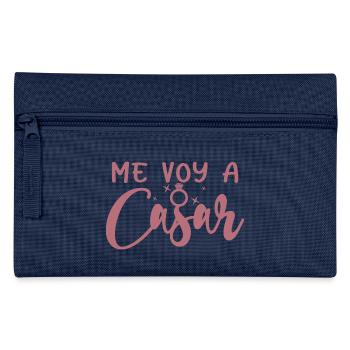 Me Voy A Casar I'm Getting Married Wedding Engaged - Pencil Case - navy - Front