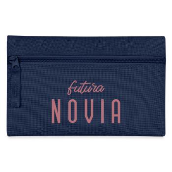 Futura Novia Engagement Bridal Shower Wedding - Pencil Case - navy - Front