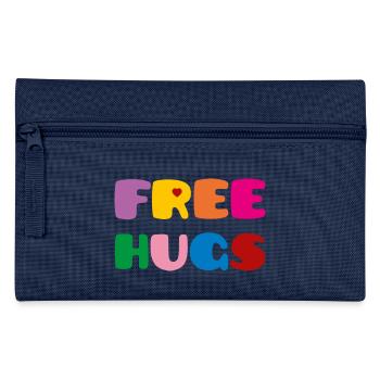 Free Hugs - Pencil Case - navy - Front