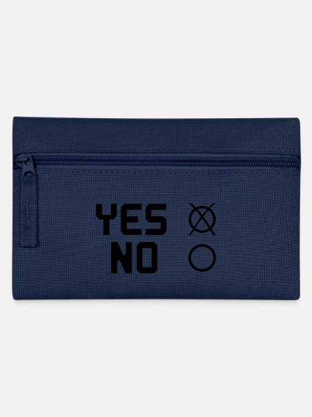 YES no - Federtasche - Navy