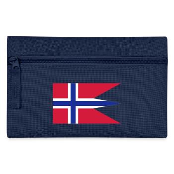 norway flag - Pencil Case - navy - Front