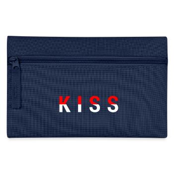 Kiss - Pencil Case - navy - Front