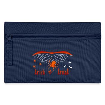 truc ou friandise Halloween - Trousse - marine - Devant