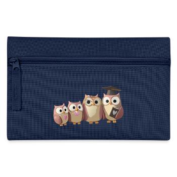 PROFESSEUR OWL - Trousse - marine - Devant