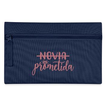 Prometida Fiancée Engagement Wedding Bride To Be - Pencil Case - navy - Front