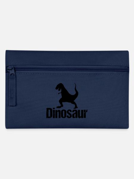 Dinosaur - T-Rex - Tyrannosaurus - Federtasche - Navy