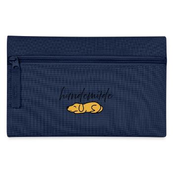 Hundemüde - Federtasche - Navy - Vorne
