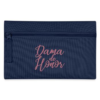 Dama de Honor Bridesmaid Team Bride Wedding Gift - Pencil Case - navy - Front