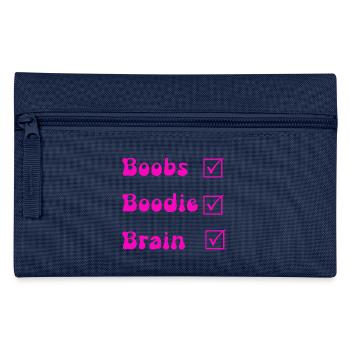 Brüste Boodie Gehirn - Federtasche - Navy - Vorne