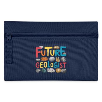 Career as a Future Geologist - Pencil Case - navy - Front