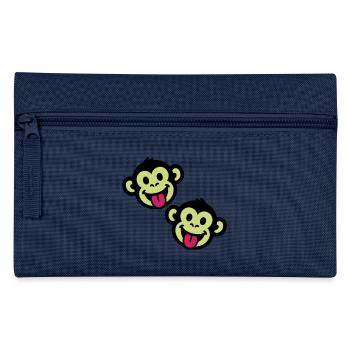 Affen Lustig - Federtasche - Navy - Vorne