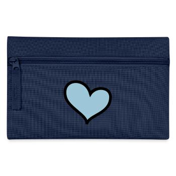 HERZ - Federtasche - Navy - Vorne