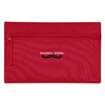 Daddy cool father mustache - Pencil Case - red - Front