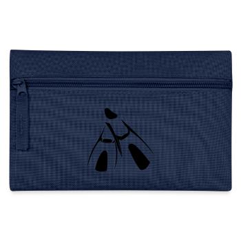 Flossen - Federtasche - Navy - Vorne