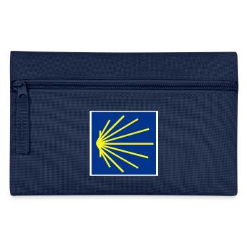 Jakobsweg - Federtasche - Navy - Vorne