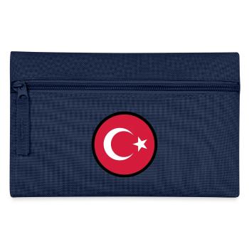 In A Sign Of Turkey - Pencil Case - navy - Front