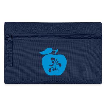 Apple with pattern - Bembel - Frankfurt - Pencil Case - navy - Front