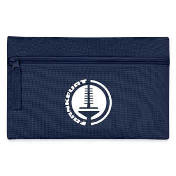 frankfurt fernsehturm emblem - Federtasche - Navy - Vorne
