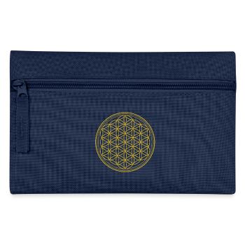 Flower of Life Naturopath T-shirt - Pencil Case - navy - Front