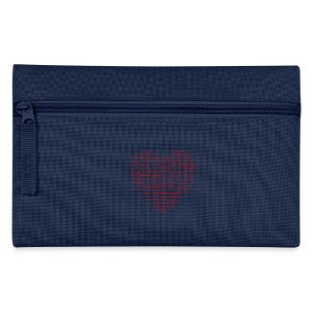 Je t'aime - dans de nombreuses langues - Trousse - marine - Devant