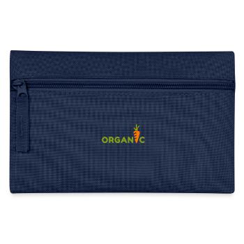 Organic. Bio. Essen. - Federtasche - Navy - Vorne