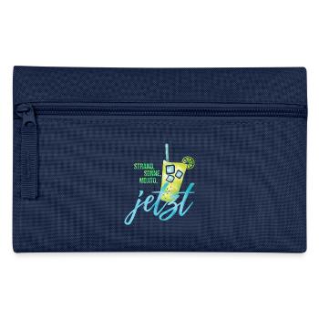 #summercontest Strand Sonne Mojito JETZT - Federtasche - Navy - Vorne