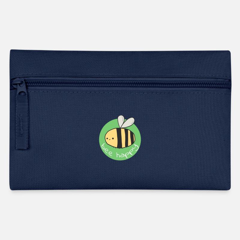 Biene - Federtasche - Navy