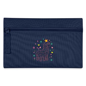 Lama - Federtasche - Navy - Vorne