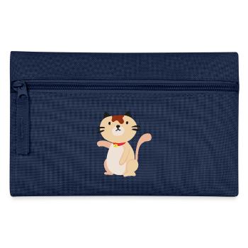 Chat chat - Trousse - marine - Devant