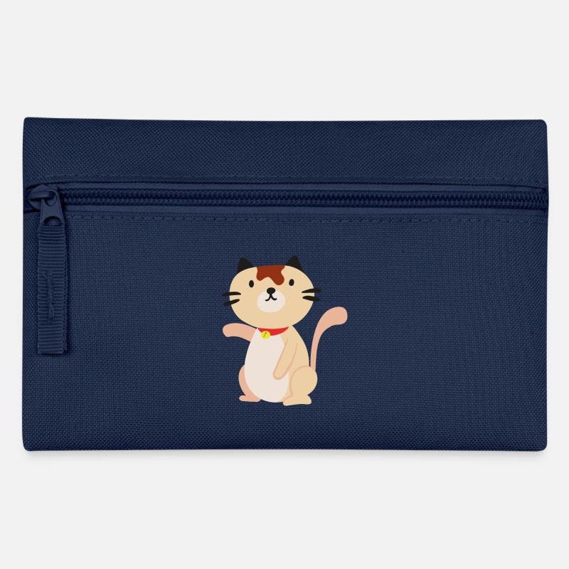 Katze katze - Federtasche - Navy
