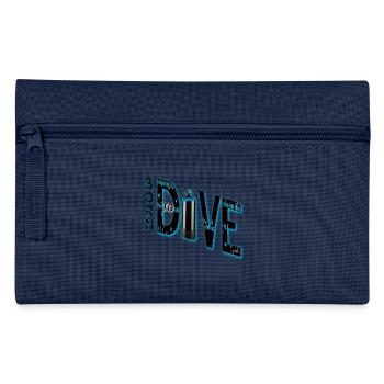 Born to Dive - Federtasche - Navy - Vorne
