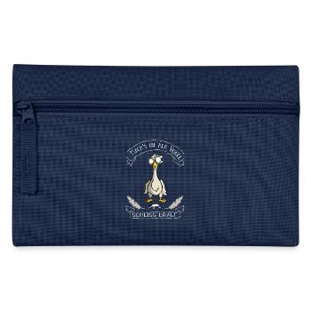 Faites comme l'oiseau - la merde dessus - Trousse - marine - Devant