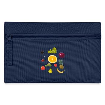 Früchte - Federtasche - Navy - Vorne