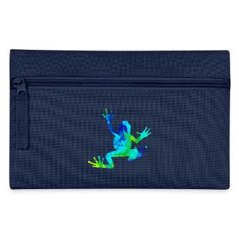 frog - Pencil Case - navy - Front