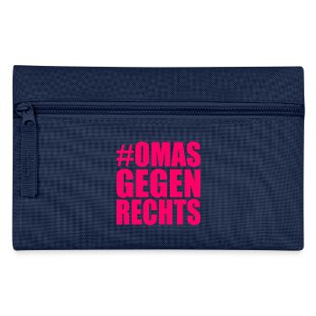 Grannies against the right - Pencil Case - navy - Front