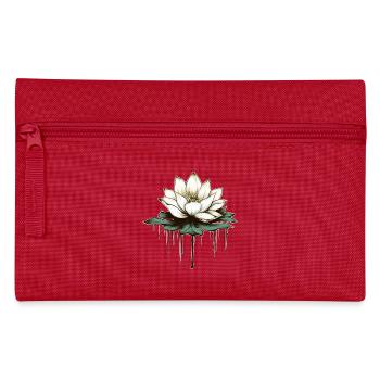 Lotus Blossom - Pencil Case - red - Front