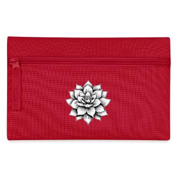 Lotus Flower - Pencil Case - red - Front