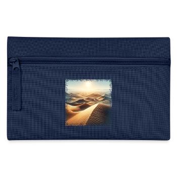 Coucher de soleil dans le désert du Sahara - Trousse - marine - Devant