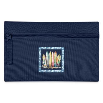 Surfen in den Hamptons - Federtasche - Navy - Vorne