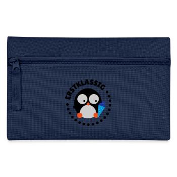 Erstklassig Erste Klasse Pinguin - Federtasche - Navy - Vorne