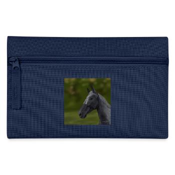 Appaloosa horse - Pencil Case - navy - Front