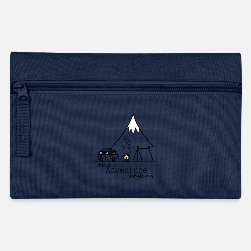 The Adventure begins - Federtasche - Navy