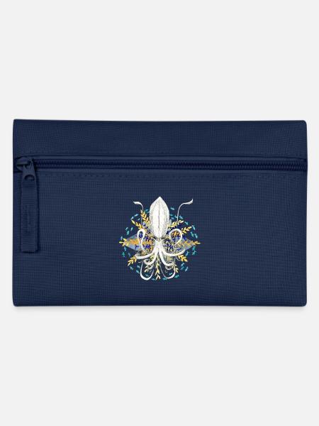 squid - Pencil Case - navy